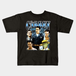 Jim Carrey - 90's bootleg design Kids T-Shirt